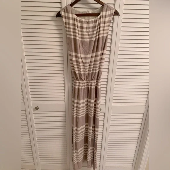 Garnet Hill | Dresses | Garnet Hill Cotton Rayon Maxi Dress Small | Poshmark